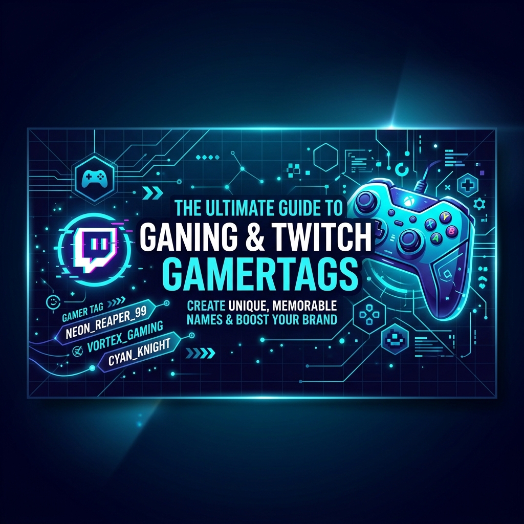 Gaming & Streaming Gamertag Guide